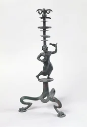 Candelabrum with a Dancer with Castanets